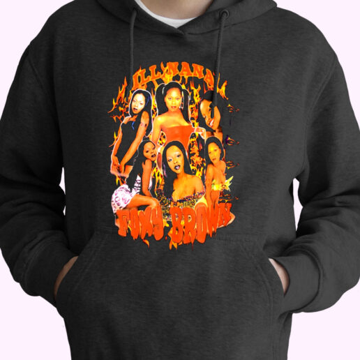 Trendy Homage Ill Nana Foxy Brown Hoodie Style