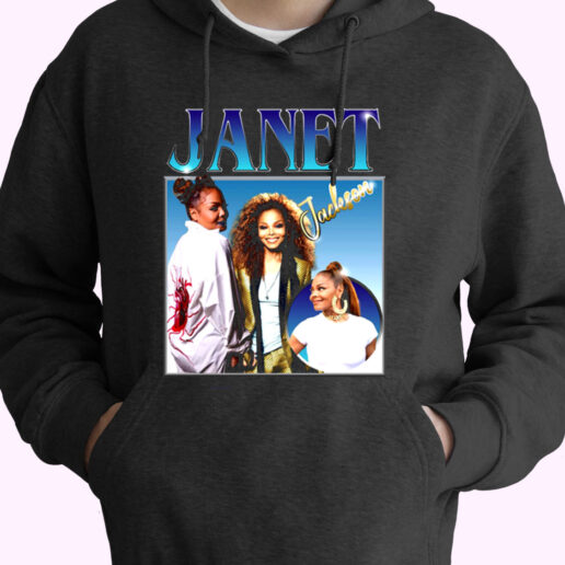 Trendy Homage Janet Jackson Homage Style Hoodie Style