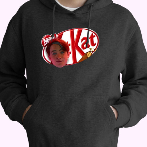 Trendy Homage Kit Connor Kitkat Parody Hoodie Style