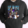 Trendy Homage Lil Baby Black Rapper Hoodie Style