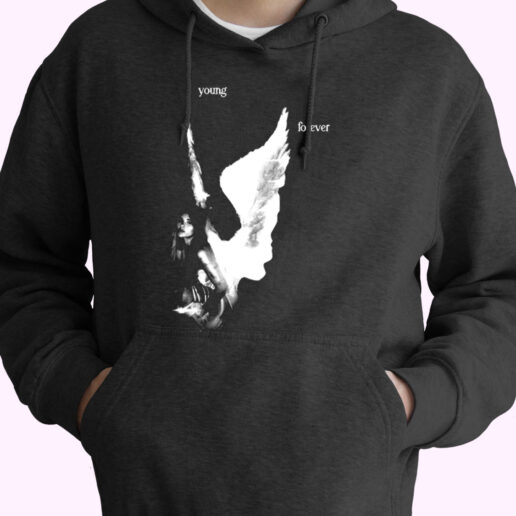 Trendy Homage Nessa Barrett Young Forever Hoodie Style