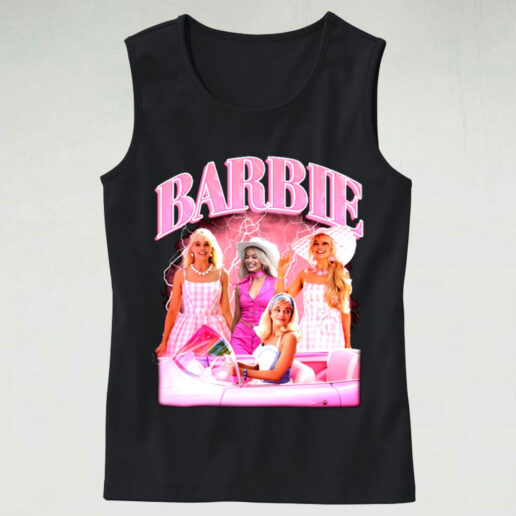 Trendy Tank Top Barbie Homage Style Design