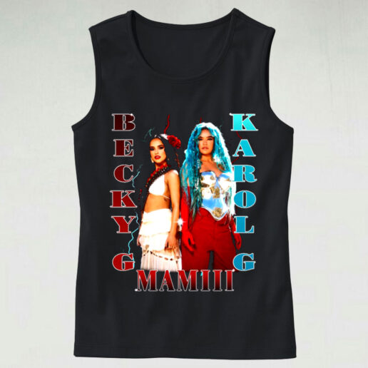 Trendy Tank Top Becky G Karol G Mamiii Design