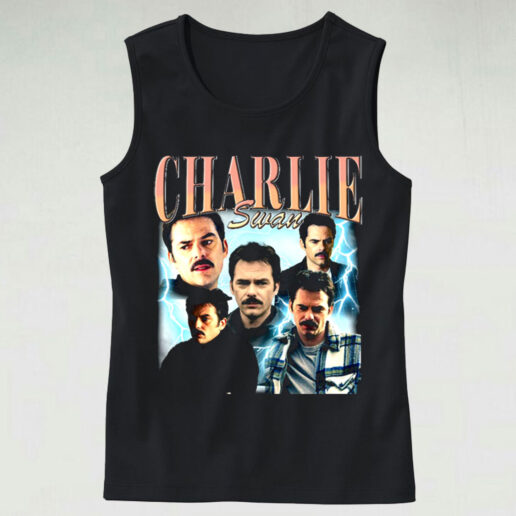 Trendy Tank Top Charlie Swan Homage Design