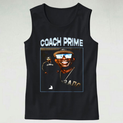 Trendy Tank Top Deion Sanders Colorado Coach Prime Design