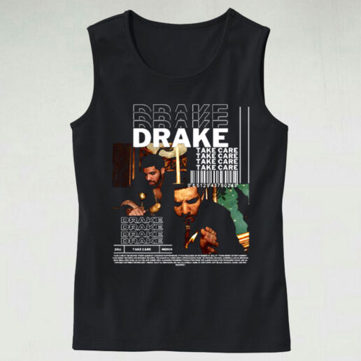 Trendy Tank Top Drake Take Care Streetwear Design