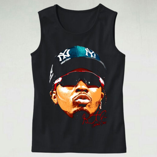 Trendy Tank Top Gervonta Davis Jumbo Face Design