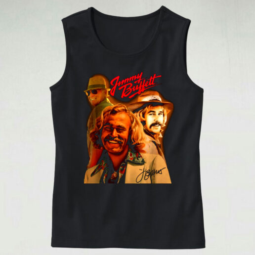 Trendy Tank Top Jimmy Buffett Tour Design