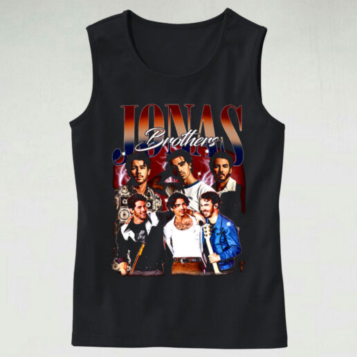 Trendy Tank Top Jonas Brother Homage Tour Design