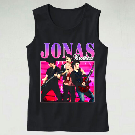 Trendy Tank Top Jonas Brothers Live Concert Design