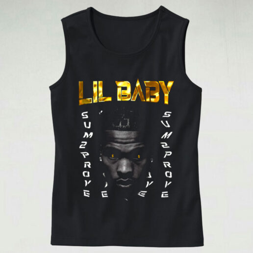 Trendy Tank Top Lil Baby Sum2prove Design