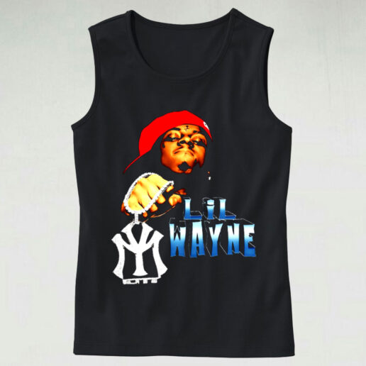 Trendy Tank Top Lil Wayne Ny Design