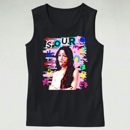 Trendy Tank Top Olivia Rodrigo Sour Design