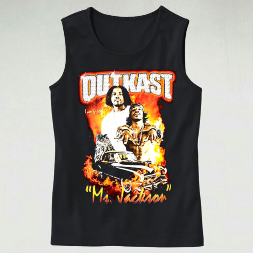 Trendy Tank Top Outkast Ms Jackson Design