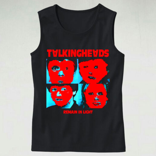 Trendy Tank Top Talking Heads Remain In Light Design