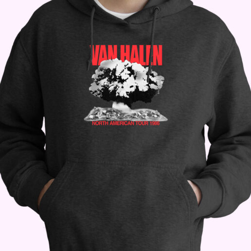 Van Halen North American Tour 1986 Hoodie Design