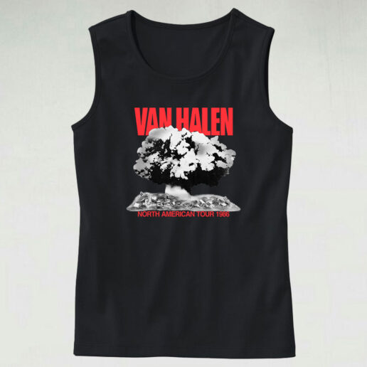 Van Halen North American Tour 1986 Tank Top Design