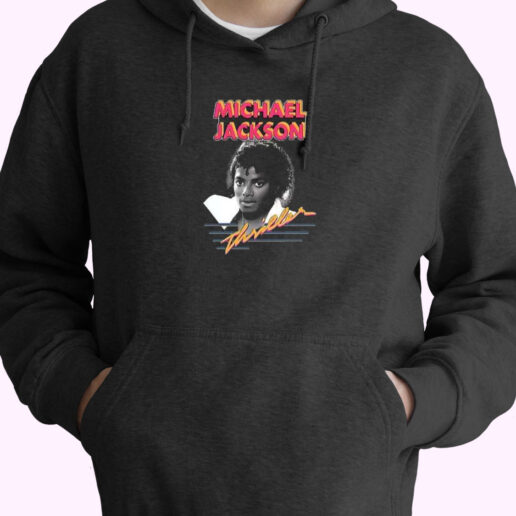 Vintage 1983 Michael Jackson Thriller Hoodie Design