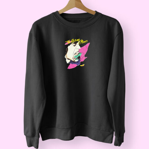 Vintage 1989 Rolling Stones Sweatshirt Design