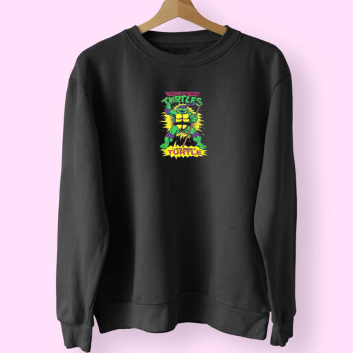 Vintage 1990 Tmnt Donatello Teenage Mutant Ninja Turtles Sweatshirt Design