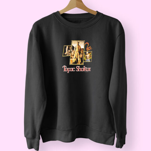 Vintage 1993 Rap 2pac Tupac Shakur Sweatshirt Design