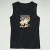 Vintage 1994 Nfl The Flintstones Los Angles Raider Tank Top Design