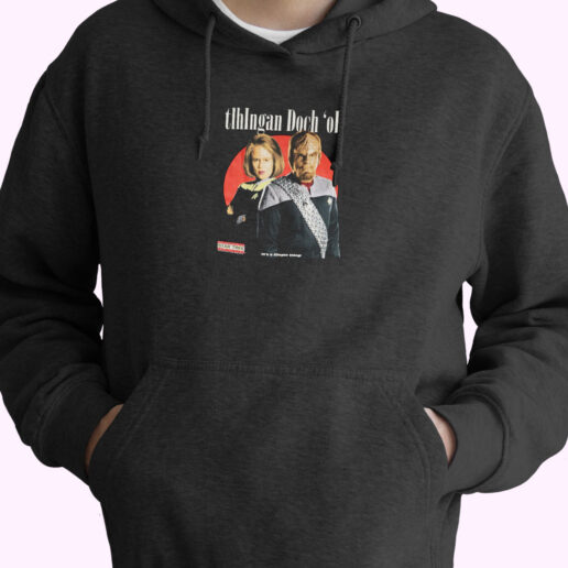 Vintage 1999 Star Trek It's A Klingon Thing Hoodie Design