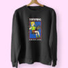 Vintage 1999 The Offspring Band Americana Sweatshirt Design