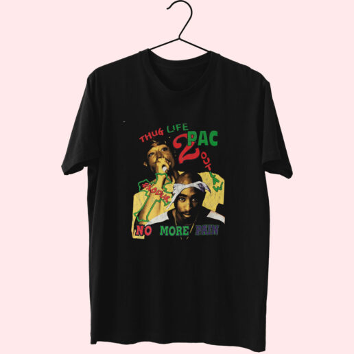 Vintage 2pac Thug Life No More Pain Essentials T shirt