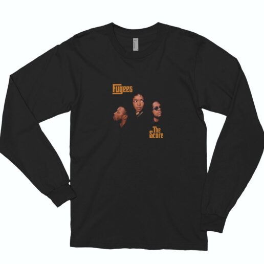 Vintage 90's Fugees The Score Rap Long Sleeve Shirt Classic Style