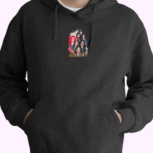 Vintage 90s Retro Selena Gomez Hoodie Design