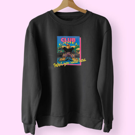 Vintage Club Camel Member Sweatshirt Design