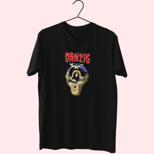 Vintage Danzig Jesus Bleeding Light Essentials T shirt