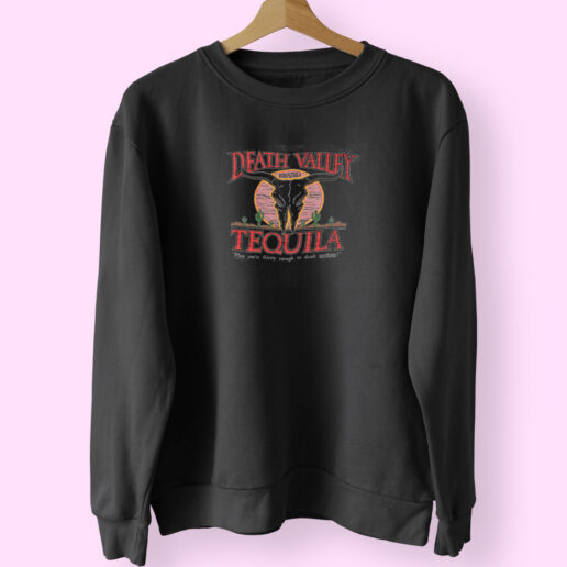 Vintage Death Valley Tequila Sweatshirt Design