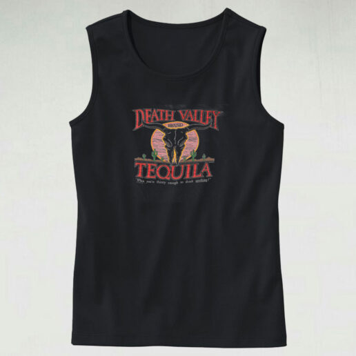 Vintage Death Valley Tequila Tank Top Design