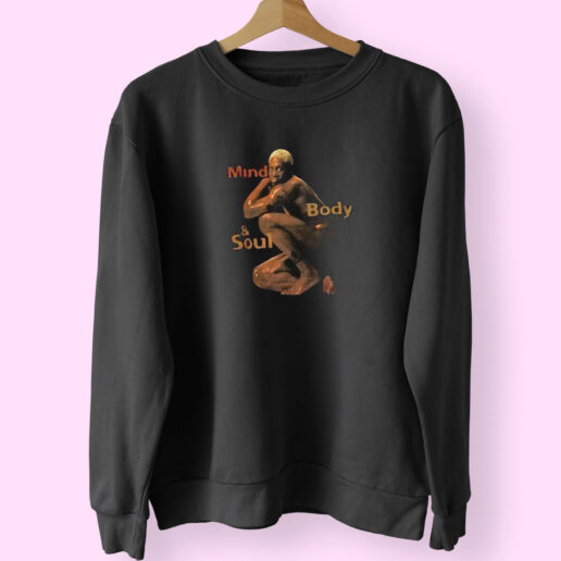 Vintage Denis Rodman Mind Soul Body Sweatshirt Design