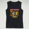 Vintage Iron Maiden Piece Of Mind Tour Sleeveless Tank Top Design