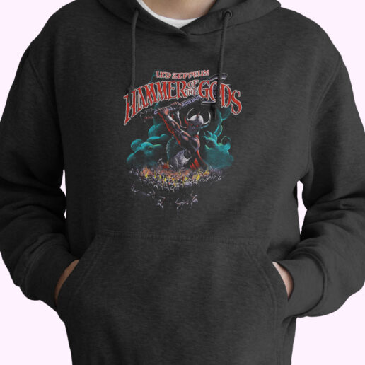 Vintage Led Zeppelin Overlord Hoodie Design