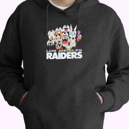 Vintage Looney Tunes La Raiders Parody Hoodie Design