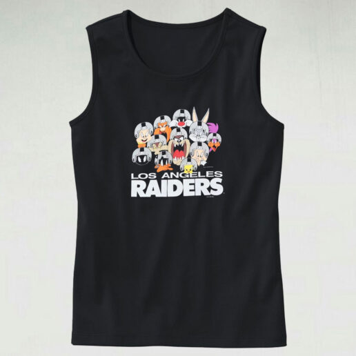 Vintage Looney Tunes La Raiders Parody Tank Top Design