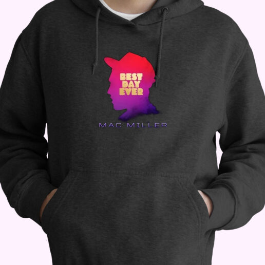 Vintage Mac Miller 2011 Best Day Ever Album Hoodie Design