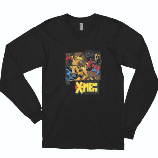 Vintage Marvel X Men Alpha Long Sleeve Shirt Classic Style