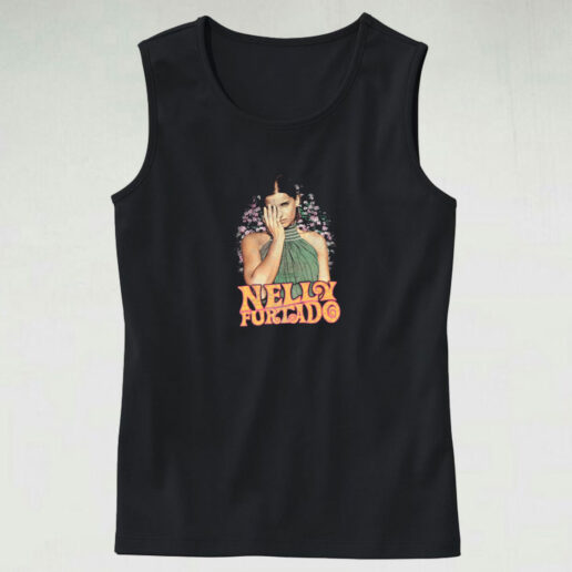 Vintage Nelly Furtado Turn Off The Light Tour Tank Top Design