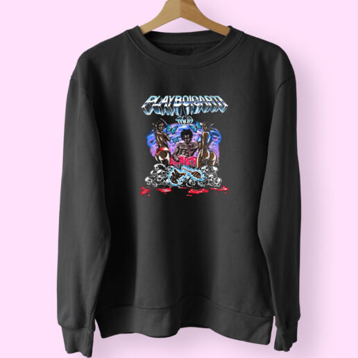 Vintage Playboi Carti Tour Merch Sweatshirt Design