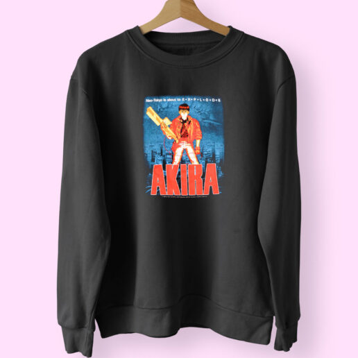 Vintage Rare Akira 1988 Sweatshirt Design