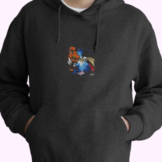 Vintage Space Jam Taz Monster Hoodie Design