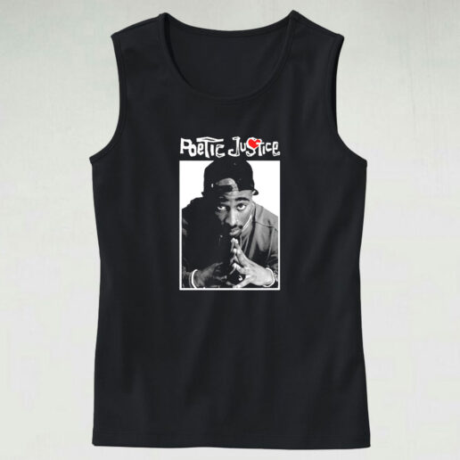 Vintage Tupac Shakur Poetic Justice Legend Tank Top Design