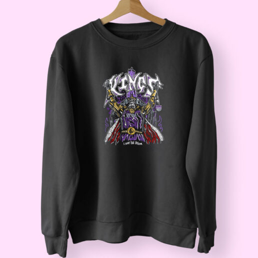 Warren Lotas Light The Beam Sacramento Kings Sweatshirt Design