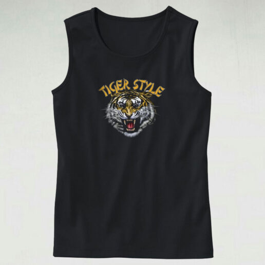 Wu Tang Mitchelland Ness Tiger Style Pullover Tank Top Design