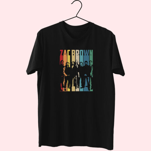 Zac Brown Band Retro Vintage Essentials T shirt